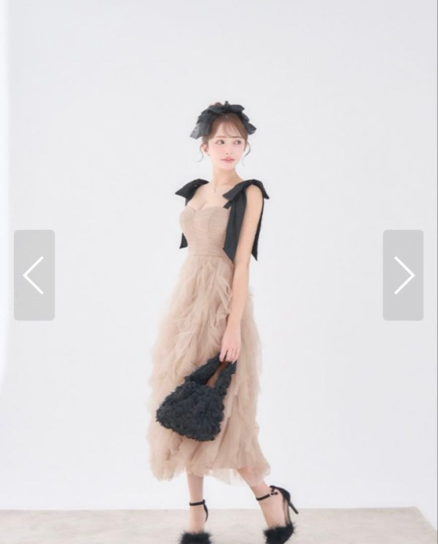 ドレス　リボンROBE de FLEURS