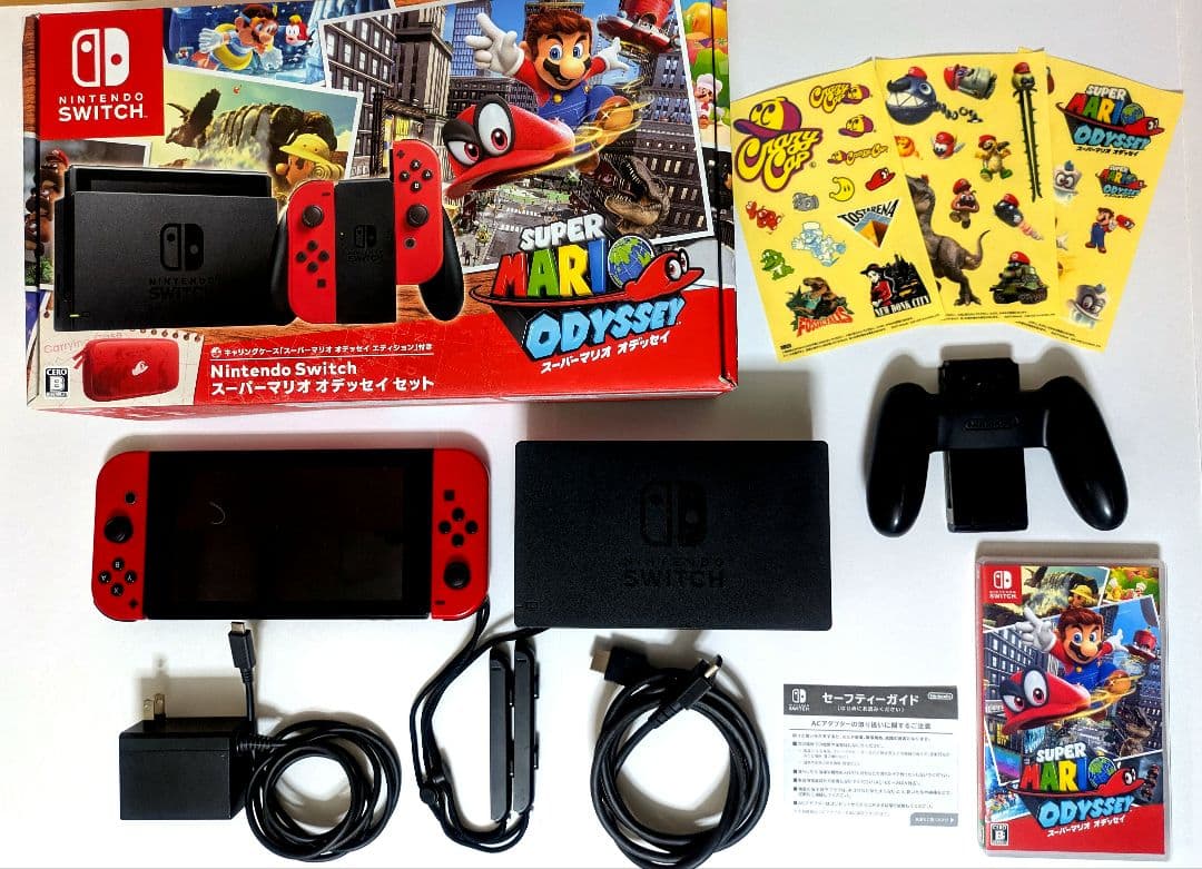 【美品】Nintendo Switchスーパーマリオオデッセイ+追加購入分セット