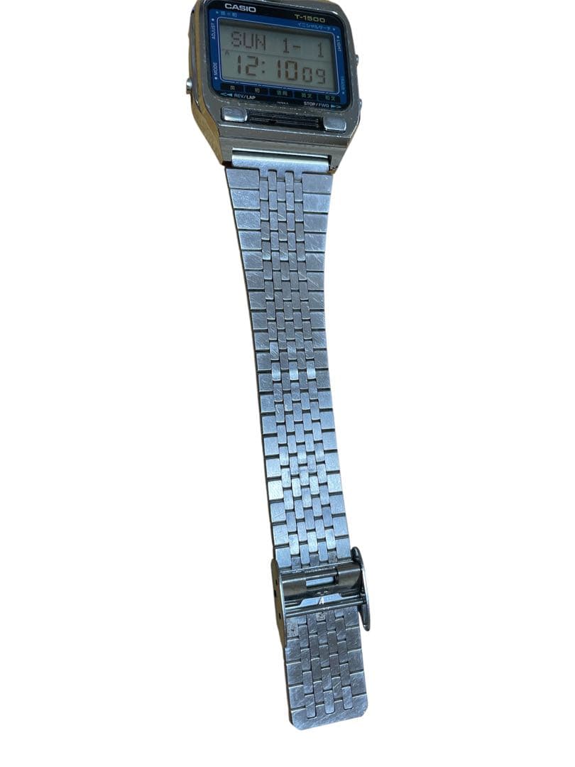 CACIO カシオ 腕時計 T-1500 昭和レトロ ビンテージ チープカシオ