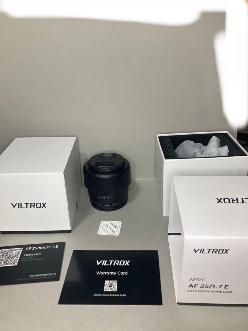 g*n様 広角レンズ　単焦点　AF25/1.7E VILTROX Sony Eマ
