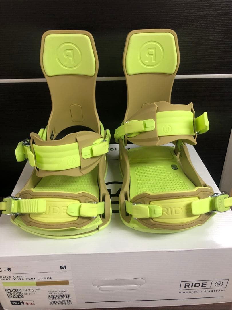 RIDE C-6 スノーボード バインディング Mサイズ （美品）