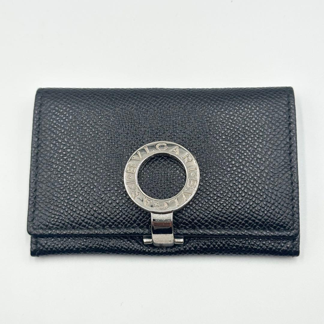 BVGARIブルガリ ケース ビーゼロワン レザー ブラック