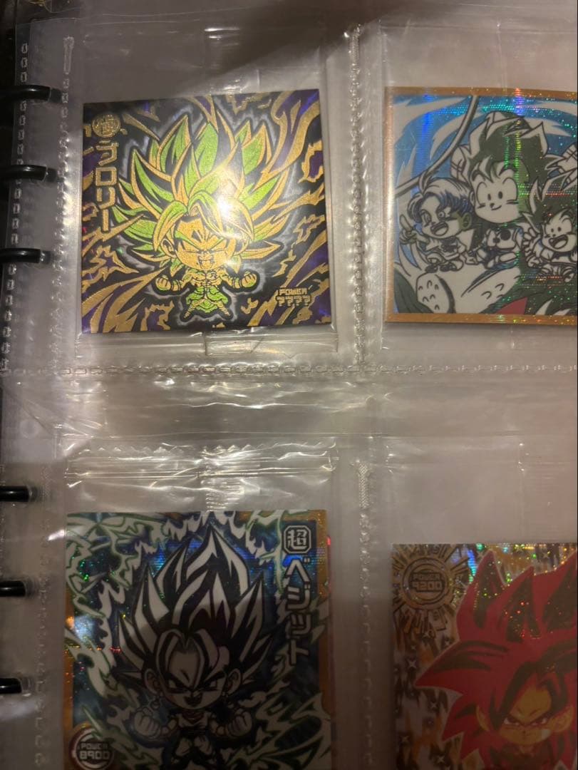 ドラゴンボール超戦士シールウエハース UGR W9 ブロリー5000枚限定おまけ