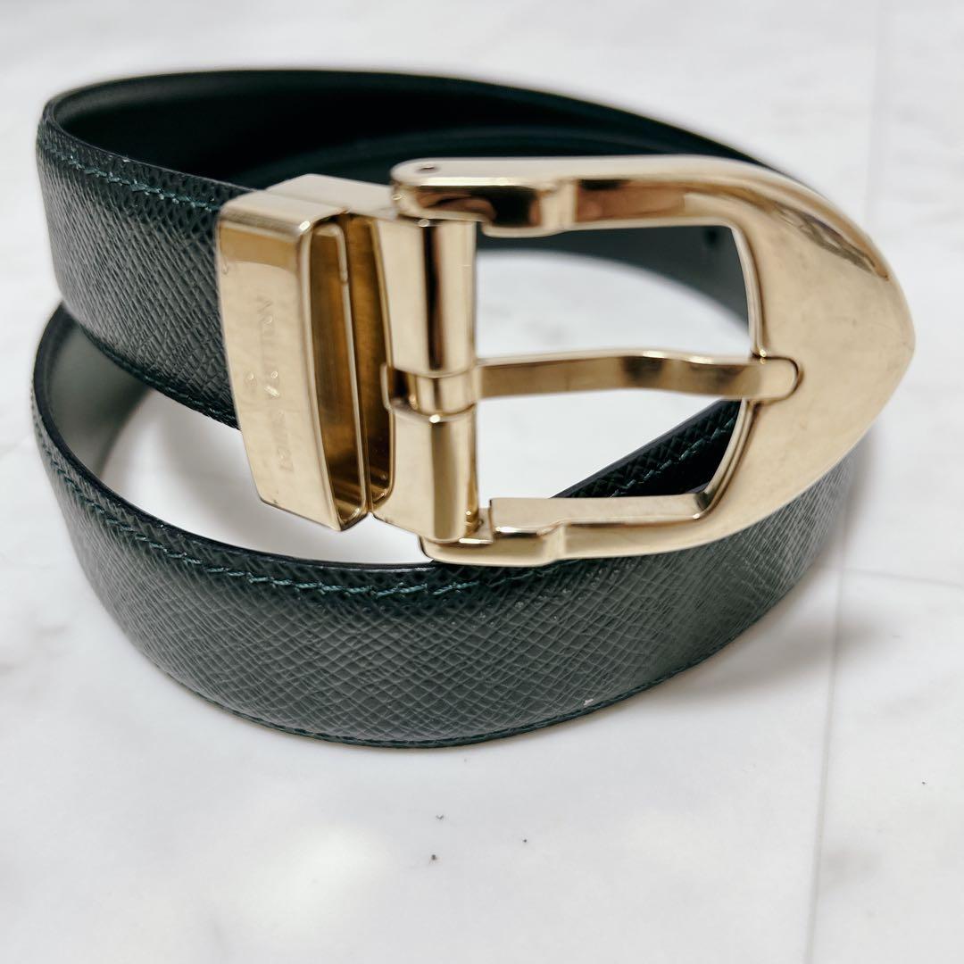 美品✨LOUIS VUITTON タイガ　サンチュールクラシック タイガ ベルト