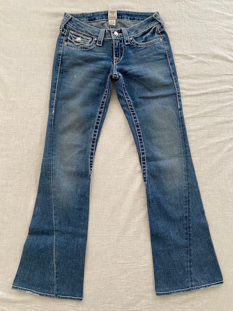(未使用)TRUE RELIGION ブーツカットデニム26 トゥルーレリジョン