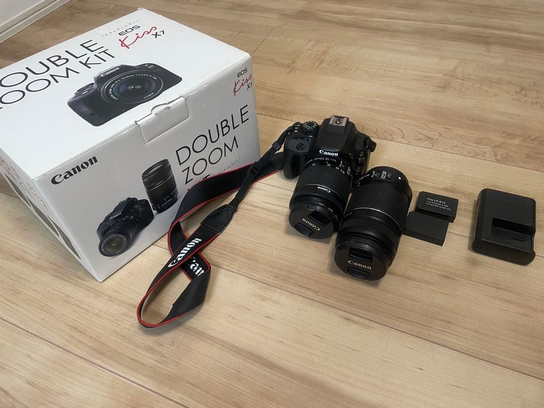 キャノン Kiss X7 高性能STM＆超望遠　一眼レフカメラ