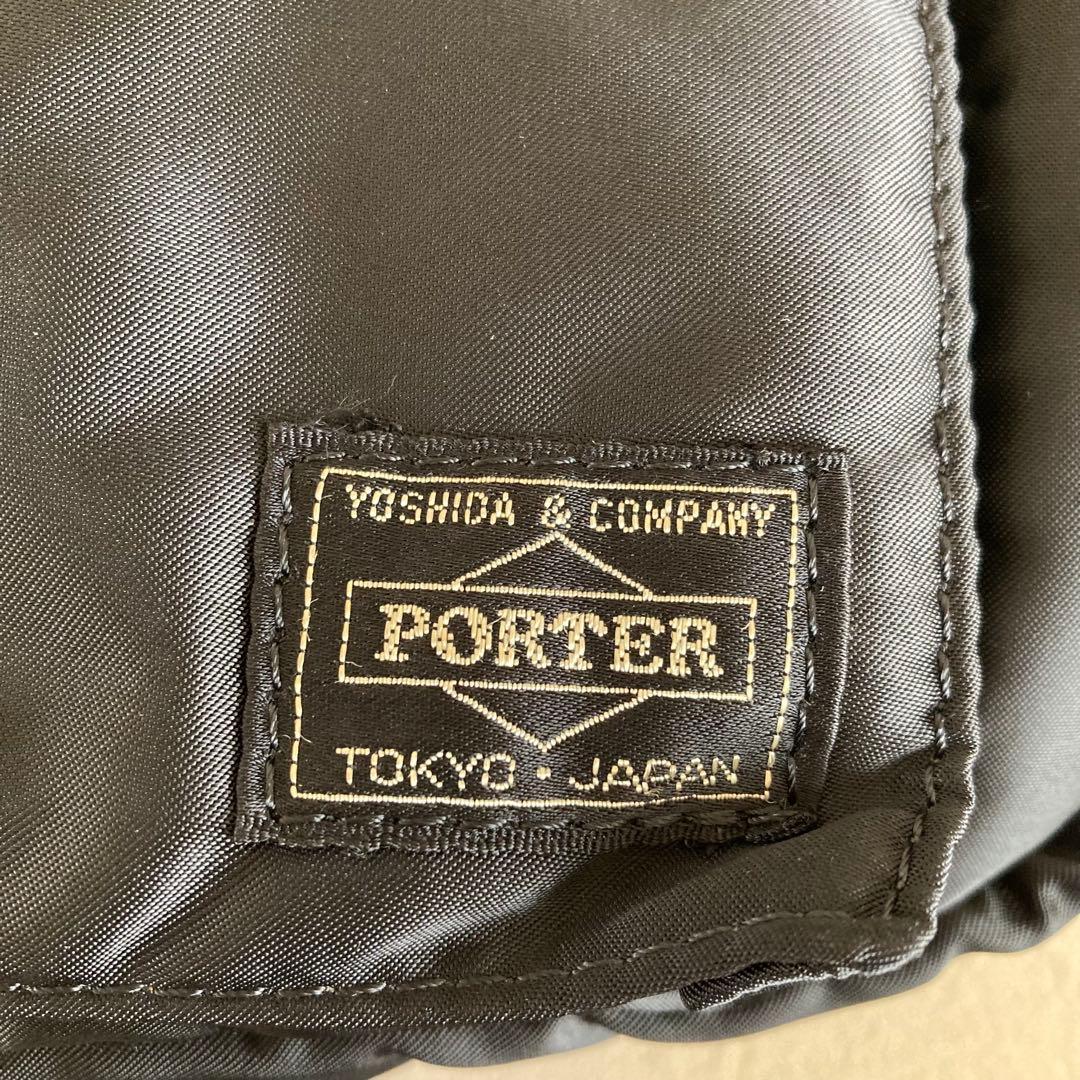 【美品】PORTER タンカー　ボディバッグ　ブラック　ウエストバッグ