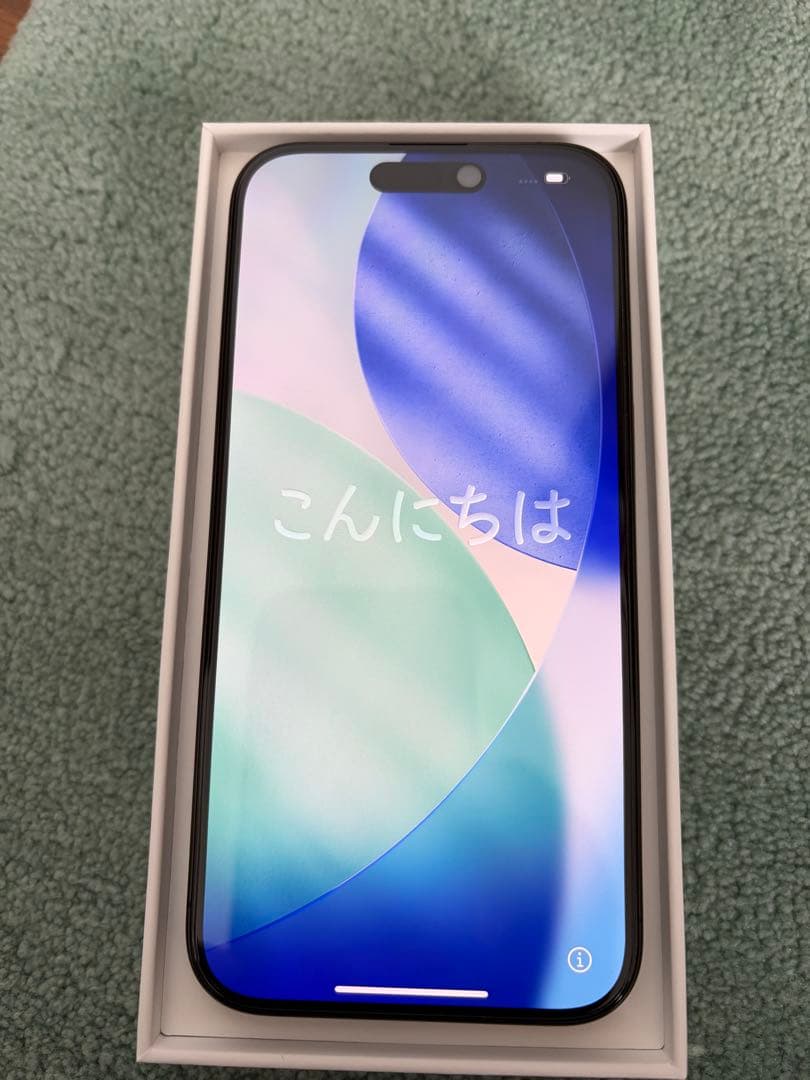 Apple iPhone15 pro 128GBブラックチタニウム