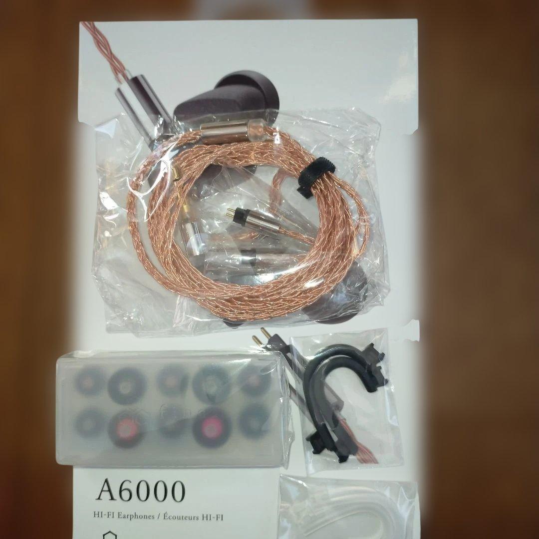Y*i様 final a6000 付属品 単結晶銅3.5mm 2pinケーブル