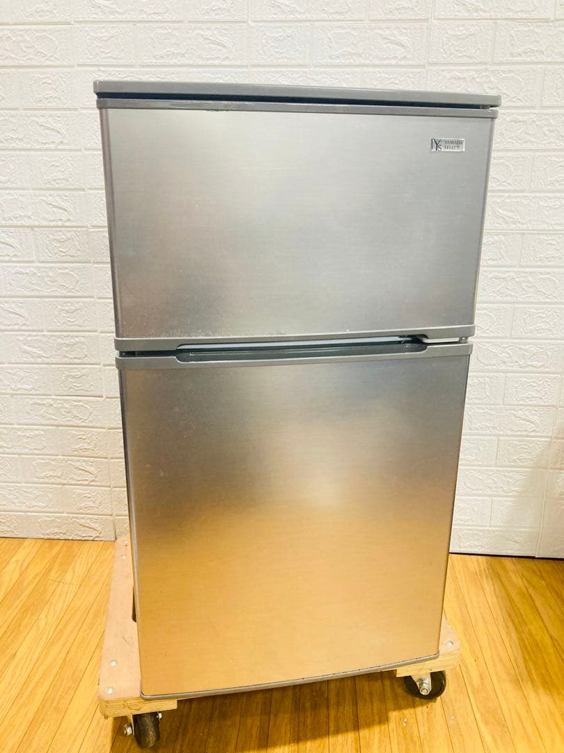 YAMADA ノンフロン冷凍冷蔵庫 YRZ-C09G1 2019年製