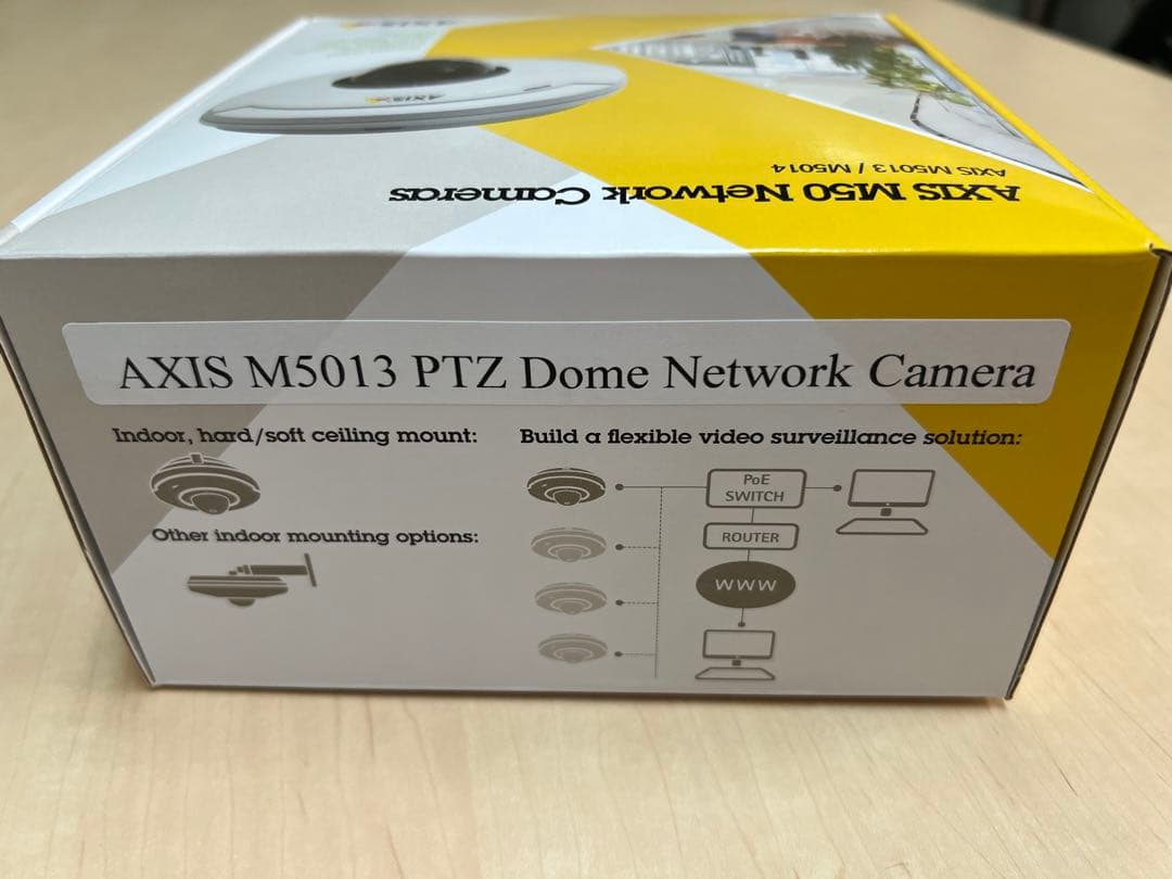 【値引セール】アクシス AXIS M5013 PTZ ドーム　ネットワークカメラ