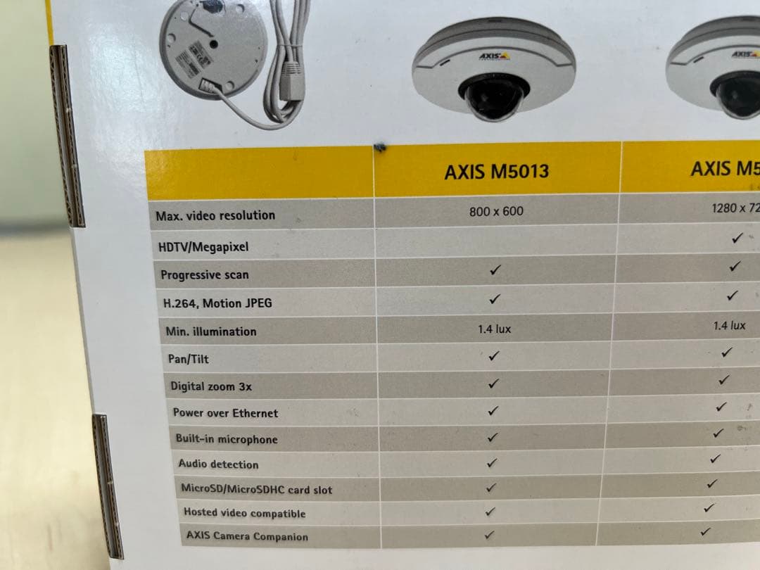 【値引セール】アクシス AXIS M5013 PTZ ドーム　ネットワークカメラ