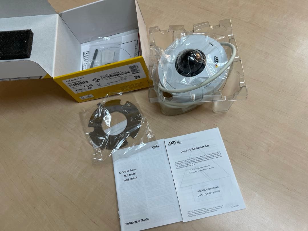 【値引セール】アクシス AXIS M5013 PTZ ドーム　ネットワークカメラ