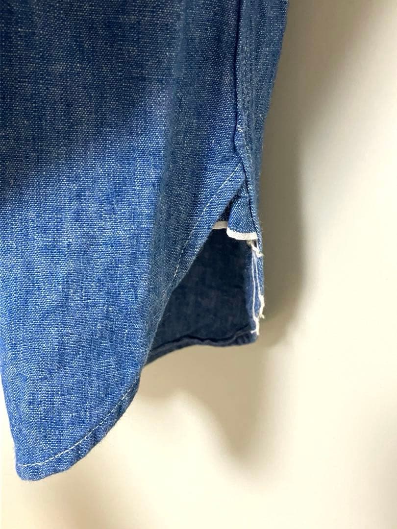 ウェアハウス BIG YANK 42 シャンブレーシャツ ワークシャツ 3048