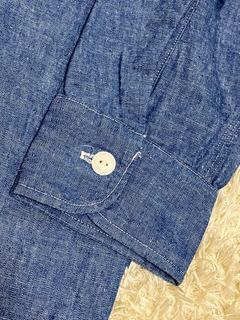 ウェアハウス BIG YANK 42 シャンブレーシャツ ワークシャツ 3048