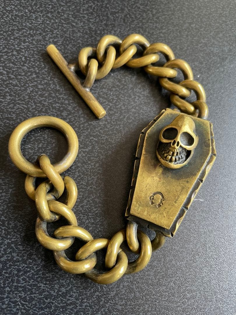 GOLD KID ゴールドキッド　 BRASS COFFIN　BRACELET