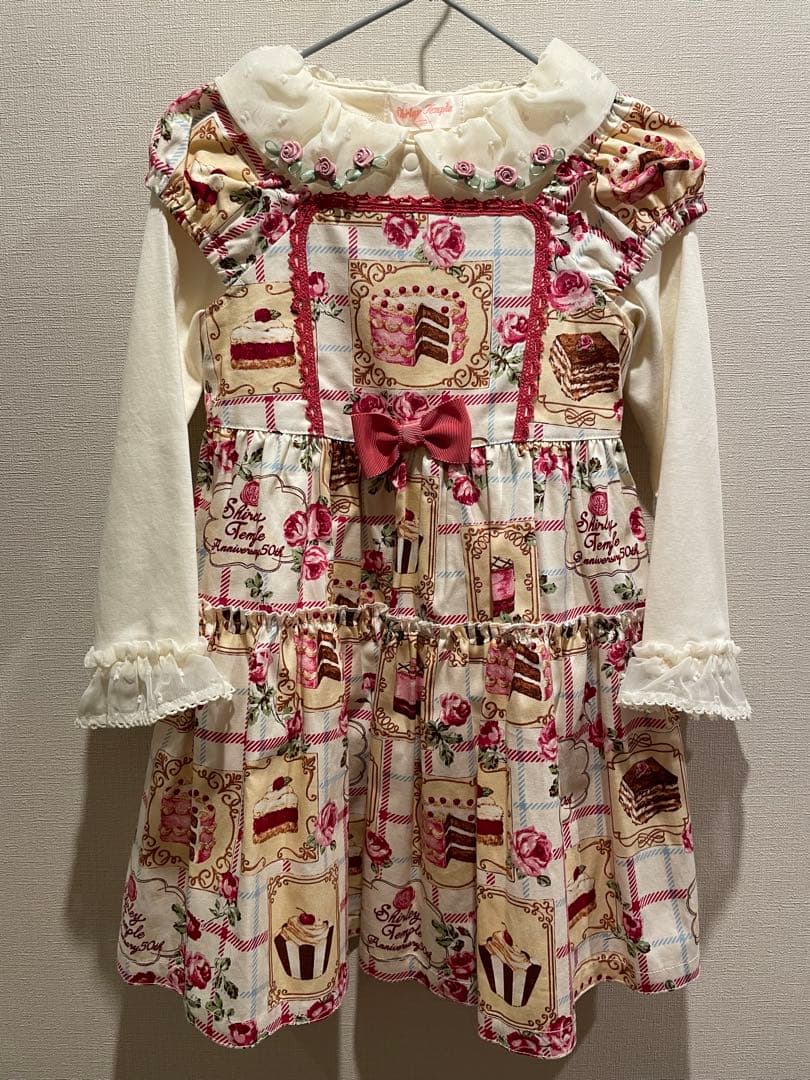 【新品タグ付き】シャーリーテンプル　ワンピース＋ブラウス　セット