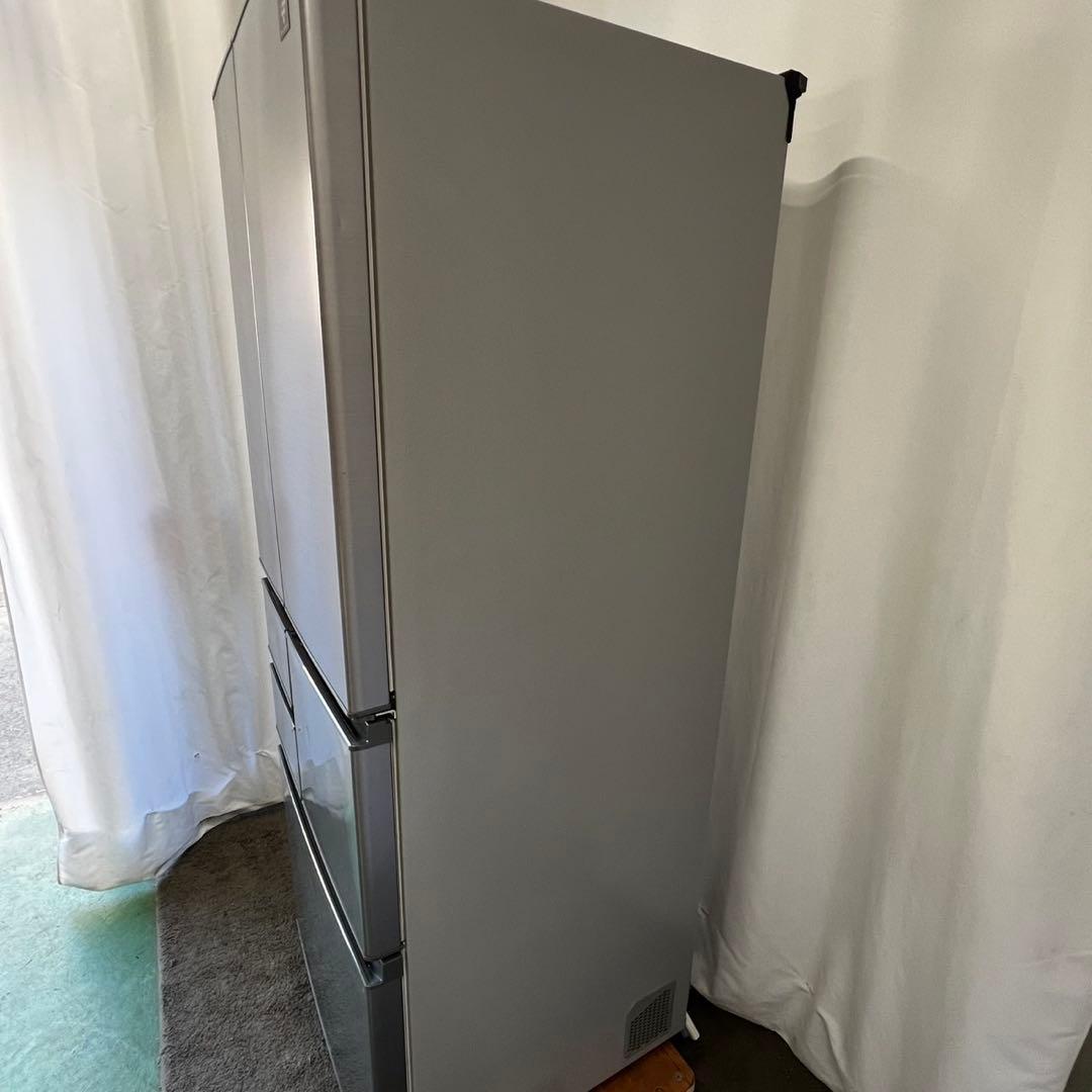 133⭕️冷蔵庫　大型　シャープ　500ℓ 両開き　シルバー　安い　中古　設置無料