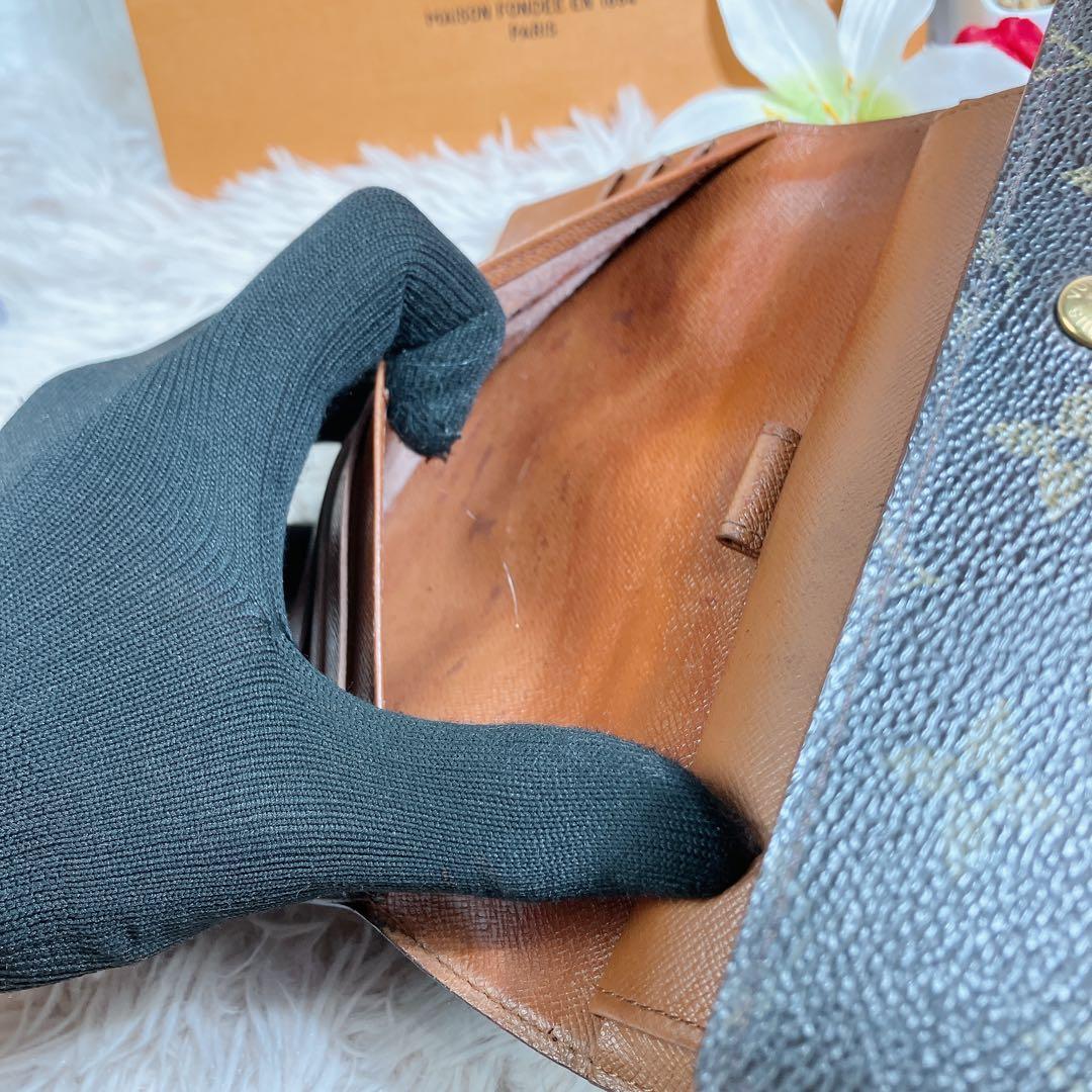 鑑定済 ルイヴィトン モノグラム ポルトフォイユ インターナショナル 長財布