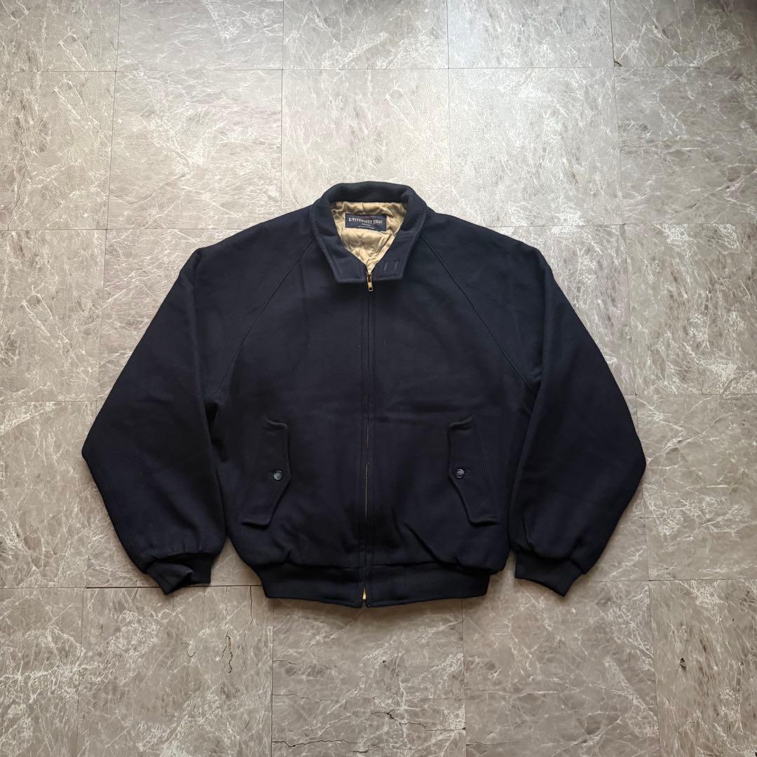 univarsity 短丈　ウール　スウィングトップ　ハリントンジャケット　中綿