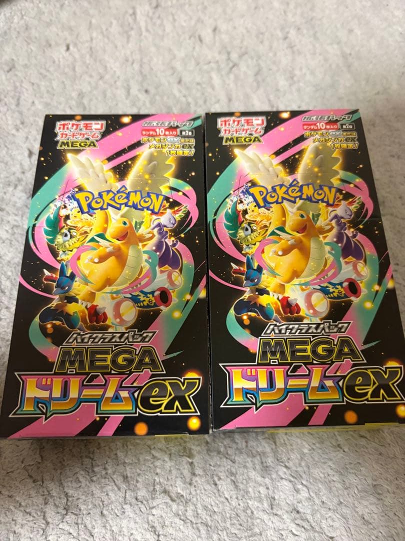 megaドリームex 未開封box シュリンクなし ペリペリあり