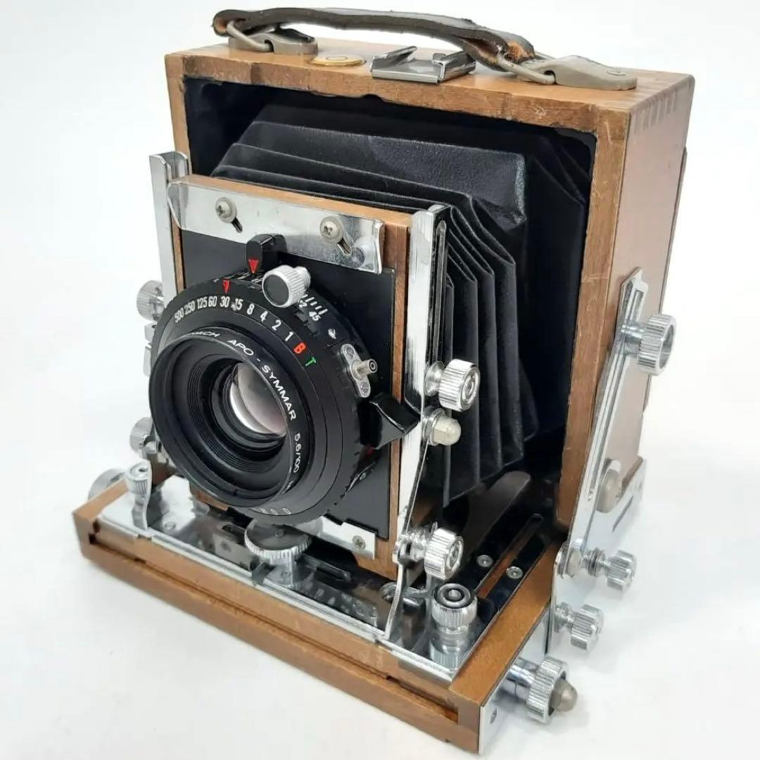 HANSA 蛇腹カメラ シュナイダー ジンマーS 100/5.6 MC コパル