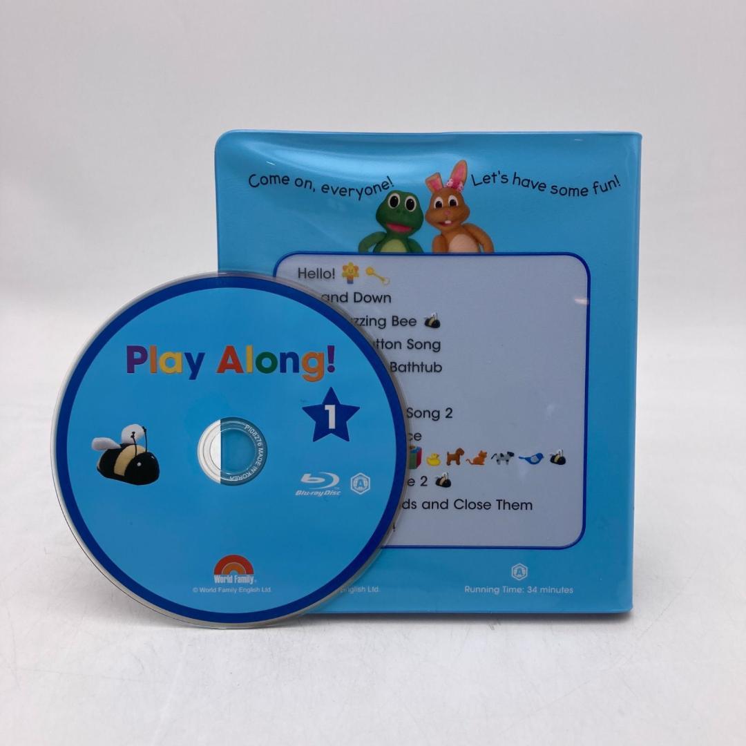 プレイアロング　ブルーレイ　おもちゃ付　ディズニー英語システム　901709
