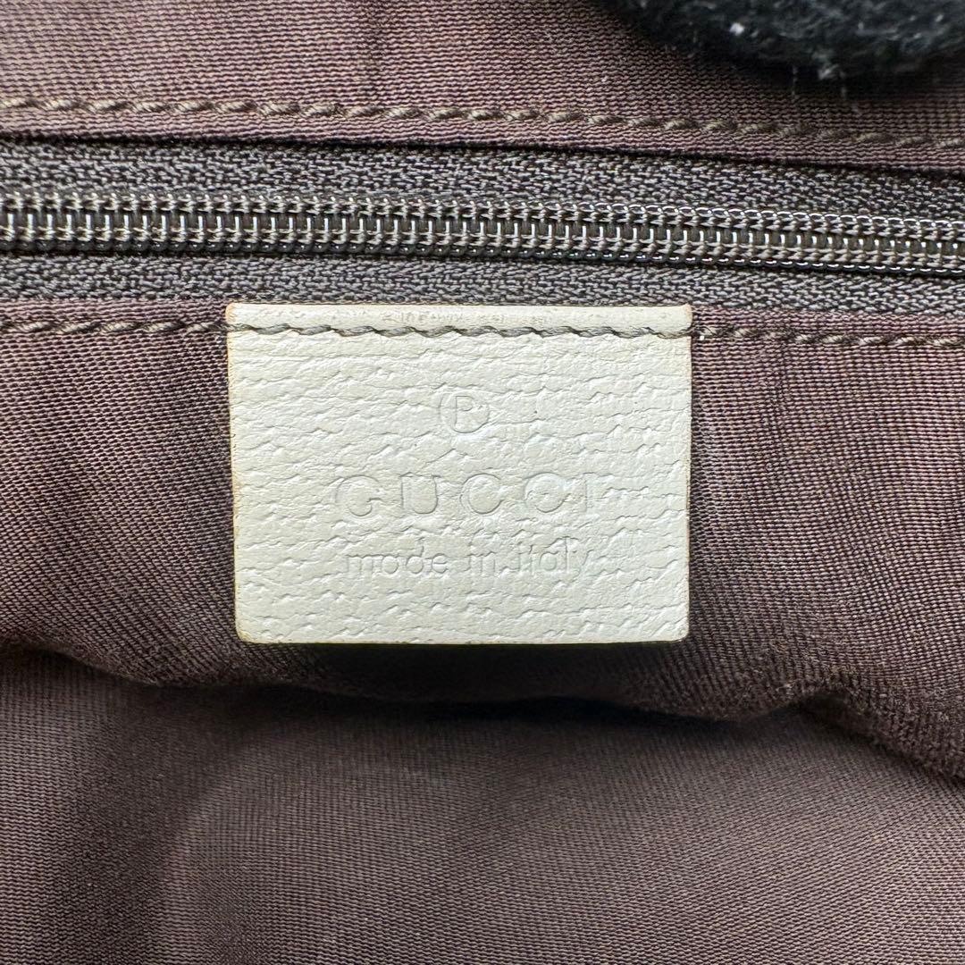 061 美品 GUCCI シェリーライン トートバッグ ハンドバッグ 肩掛け v