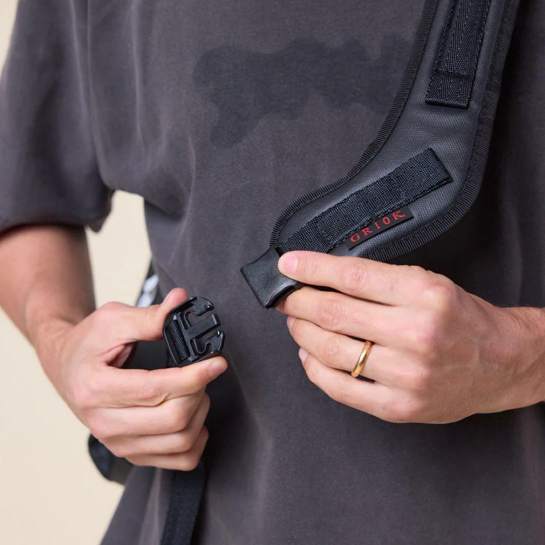 今季！GR10K COATED CROSS BODY BAG