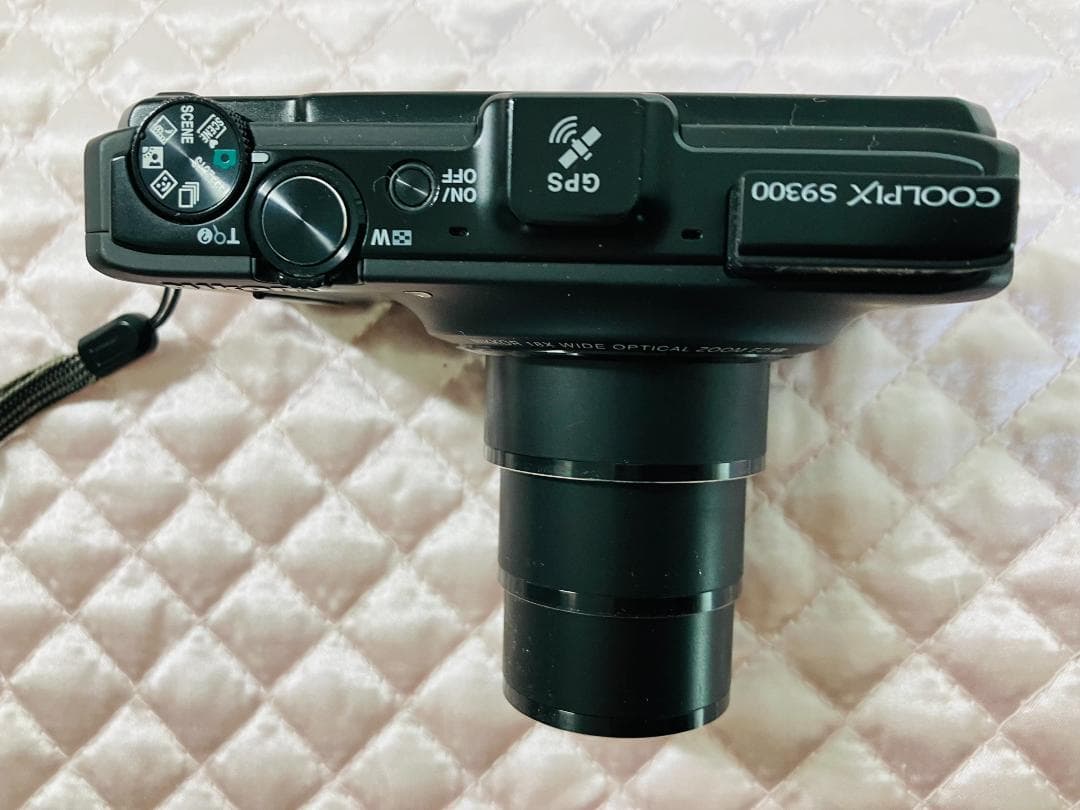訳あり品　ニコン COOLPIX クールピクス S9300　ブラック　デジカメ