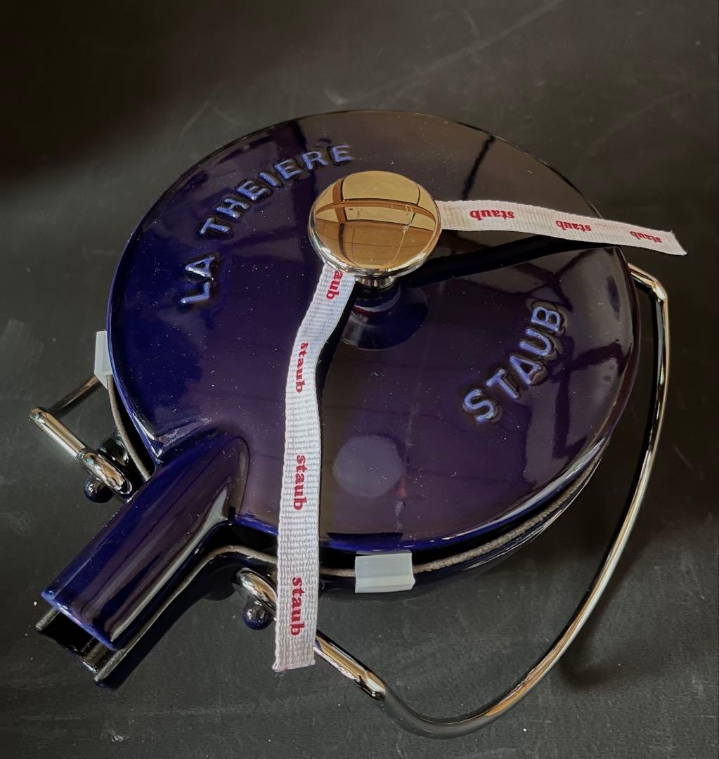 staub ストウブ ラウンド ティーポット ケトル 1.15L 茶こし付