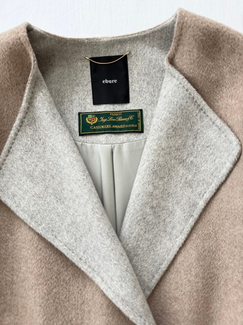 定価38万円 ロロピアーナ カシミヤ100% ebure 最高級コート 超軽量