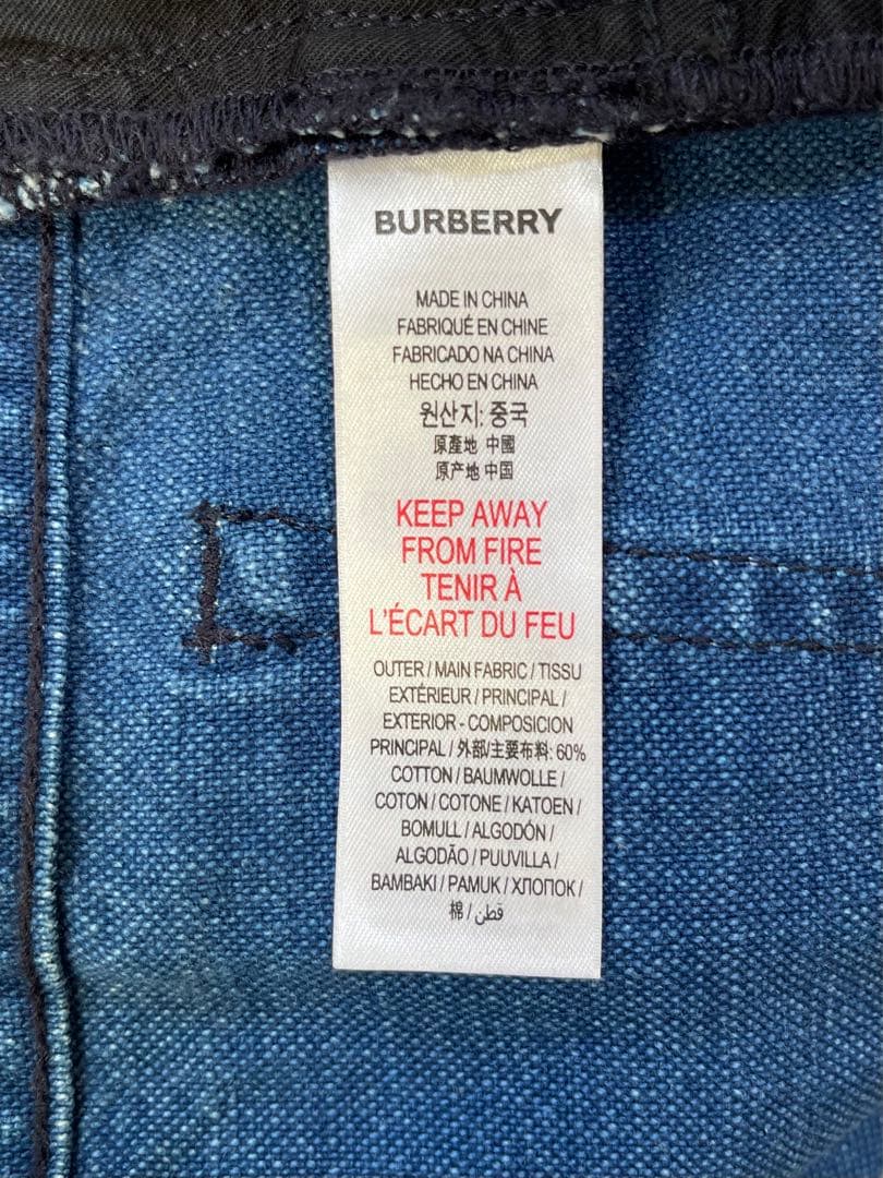 【最終値下げ】BURBERRY チルドレン　ロゴデニム　12Y（152cm）