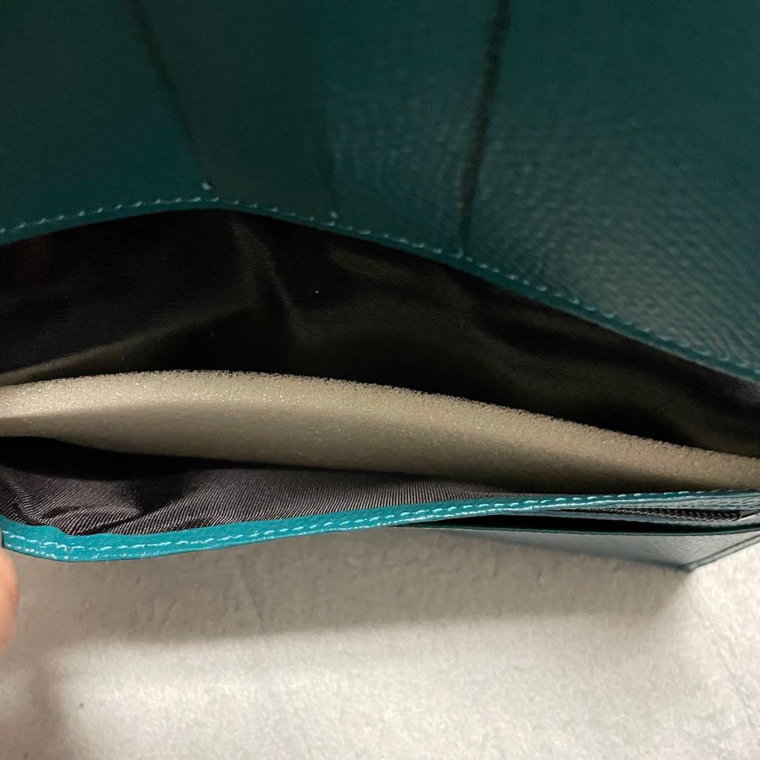 皇居　グリーン 長財布