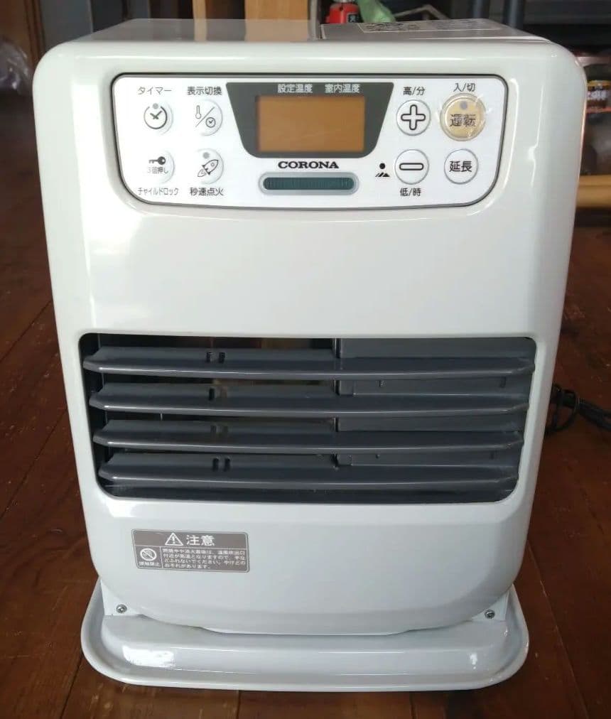 CORONA 石油ファンヒーター ホワイト FH-M2516Y