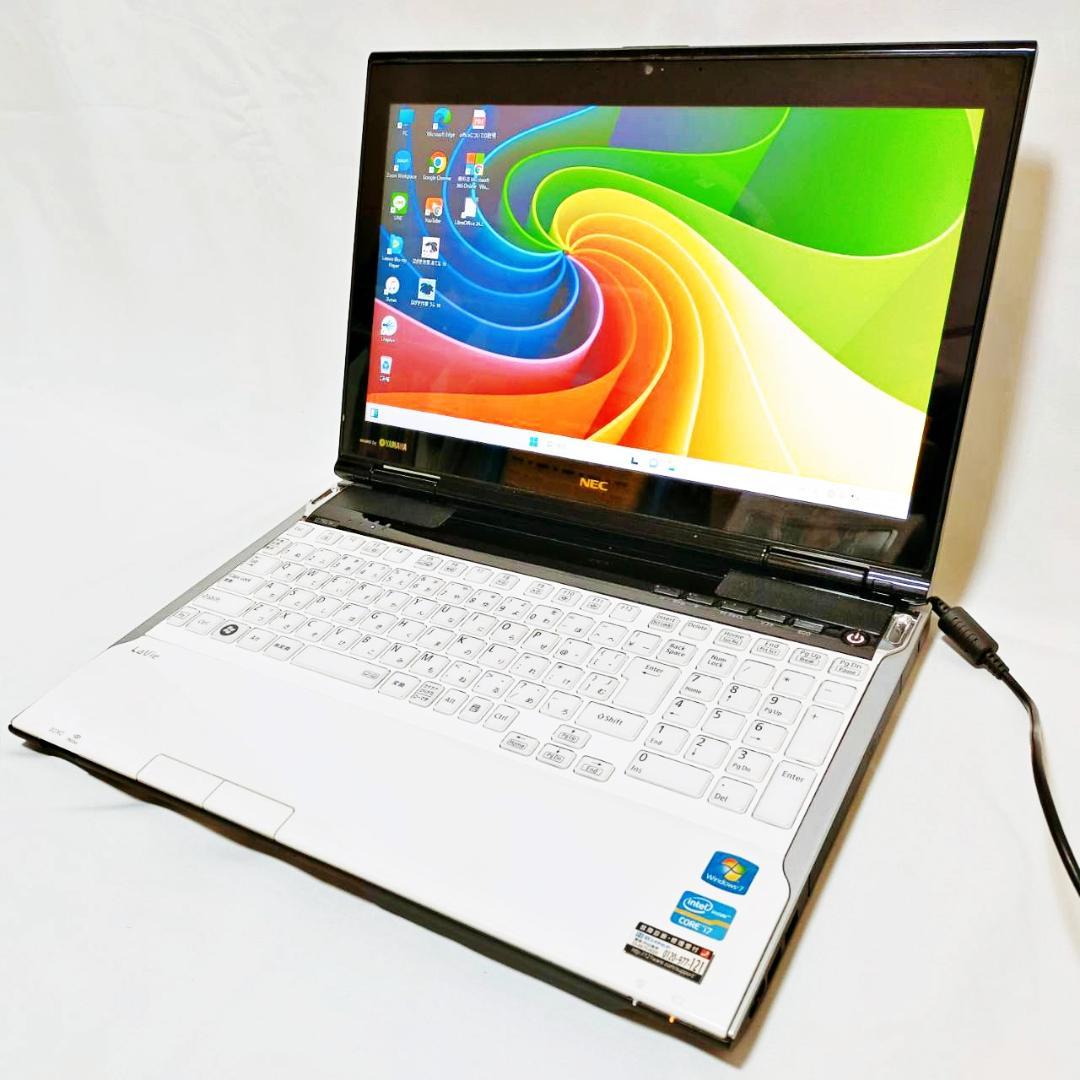 【高スペック】大容量 新品SSD512 NEC 設定済ノートパソコン