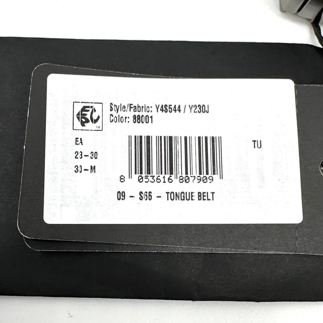 〈新品〉EMPORIO ARMANI エンポリオ アルマーニ レザーベルト 黒