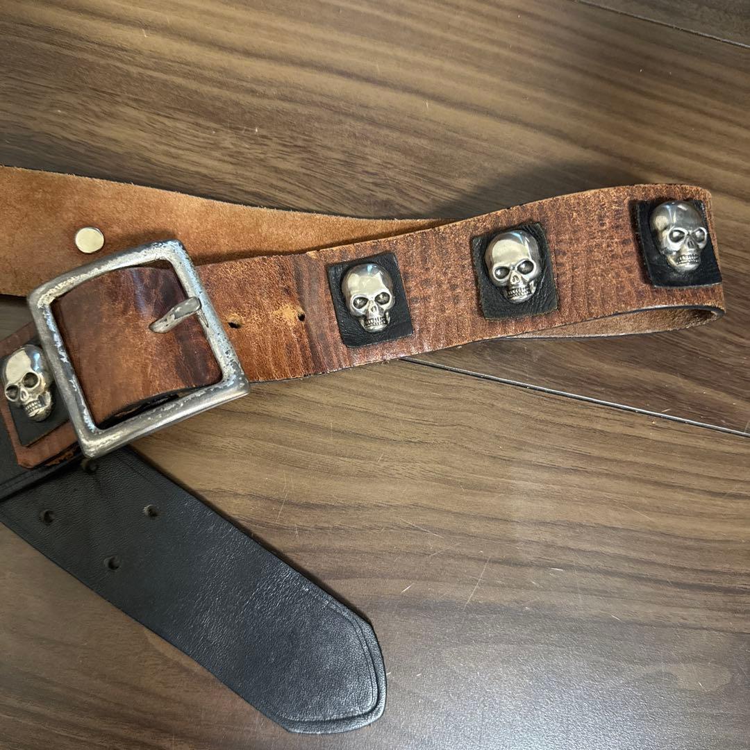 DSQUARED2 スカル ベルト