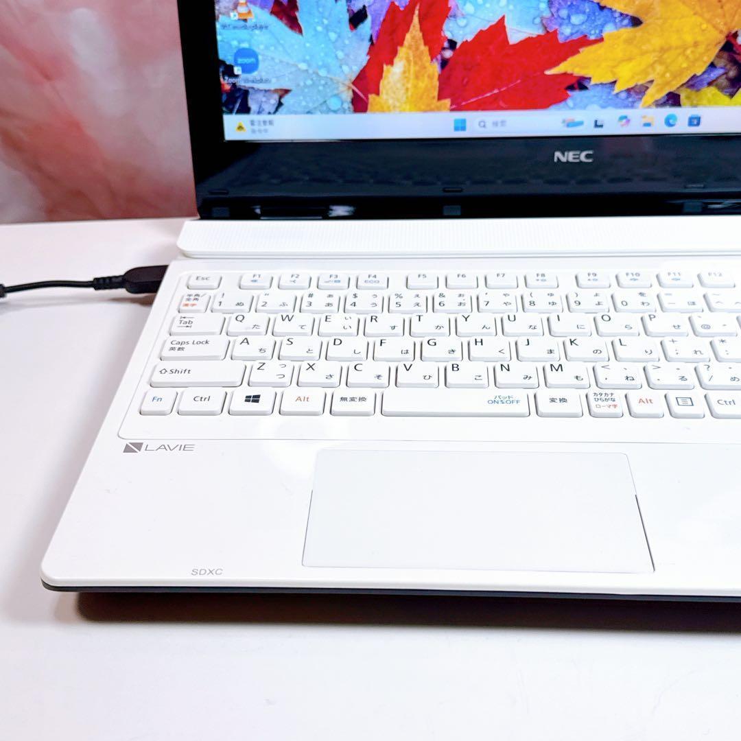 新品SSD＆i5で爆速✨windows11 ノートパソコン✨オフィス カメラ 白