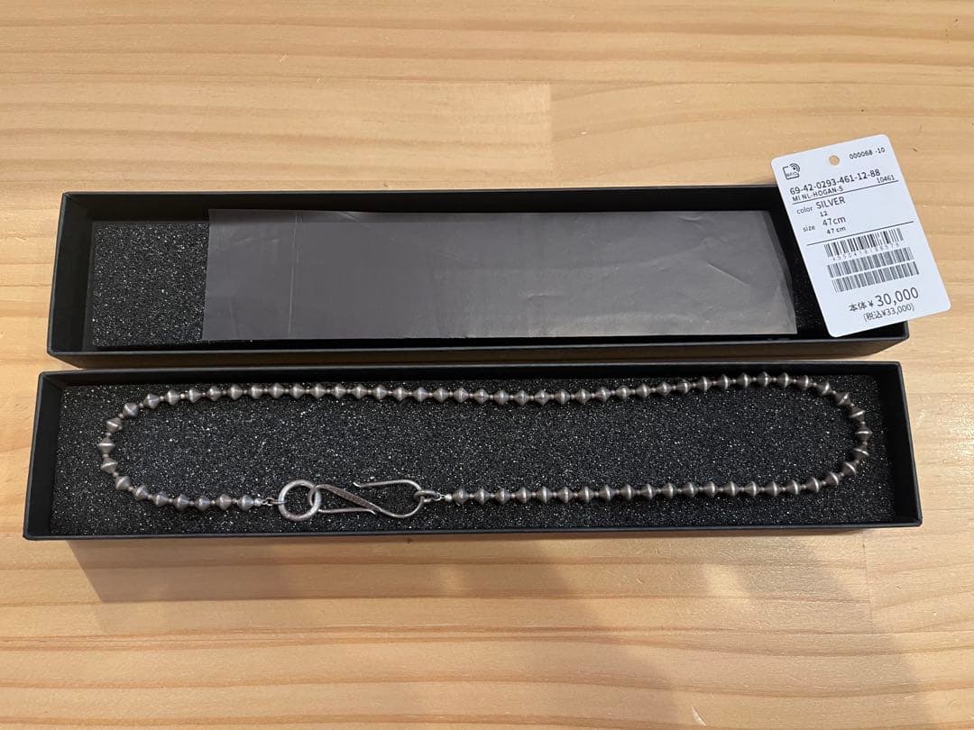 MASATO INOUE 5㎜ ホーガンビーズ ネックレス NL-HOGAN-5