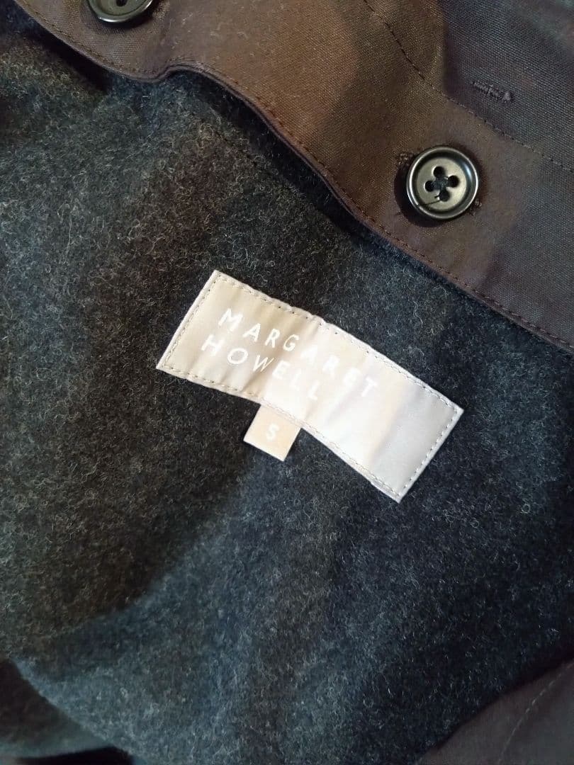 マーガレットハウエル　 モッズコート　M-51オイルドコットン