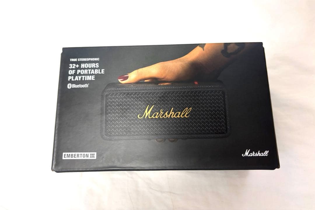 (新品未開封) Marshall Emberton III ワイヤレススピーカー