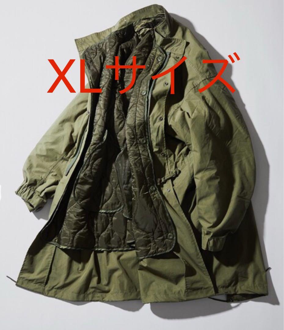 XL フリークスストア ビッグシルエット M-65 モッズコート ライナー付き