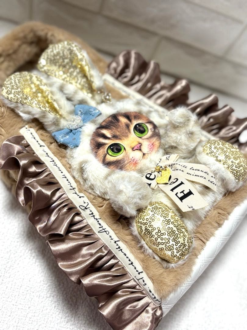 も*❤様 コヤンイサムチョン　サイドファスナーバッグ　ベージュ　サンダちゃん　う