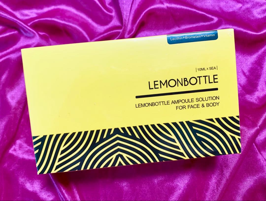 即痩せ!!レモンボトル 脂肪溶解10ml x 5本✩