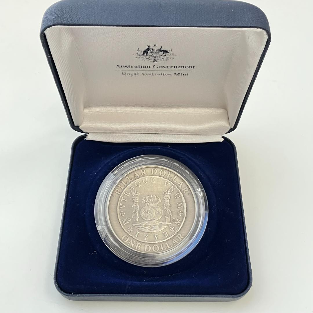 王立オーストラリア造幣局発行　ピラーダラー　アンティーク仕上げ 2006年