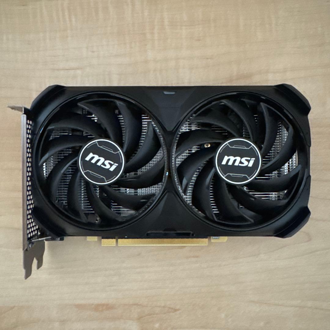 グラフィックボード・グラボ・ビデオカード MSI GeForce RTX 4060 Ti VENTUS 2X 16G OC