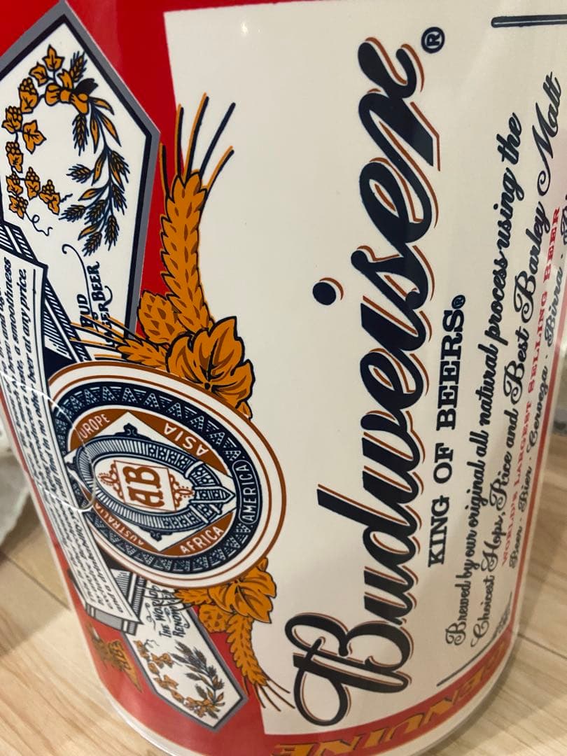 バドワイザー　缶型　ポータブル　保冷温庫