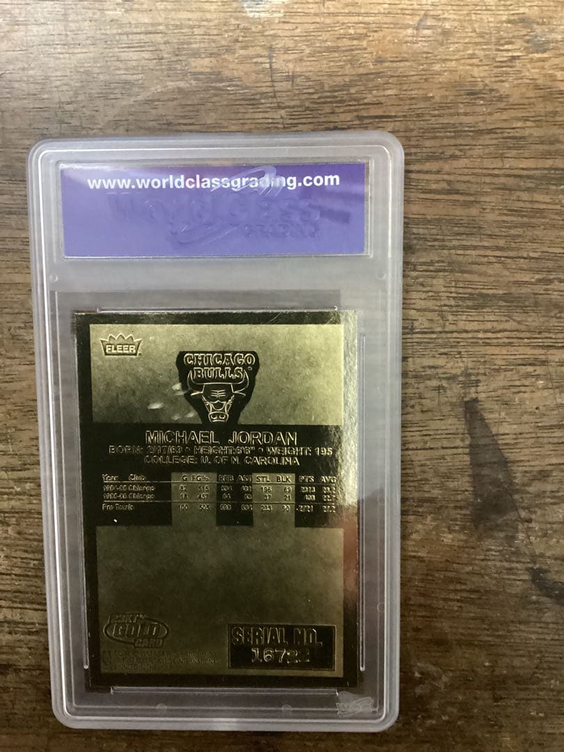 マイケルジョーダン　23kカード