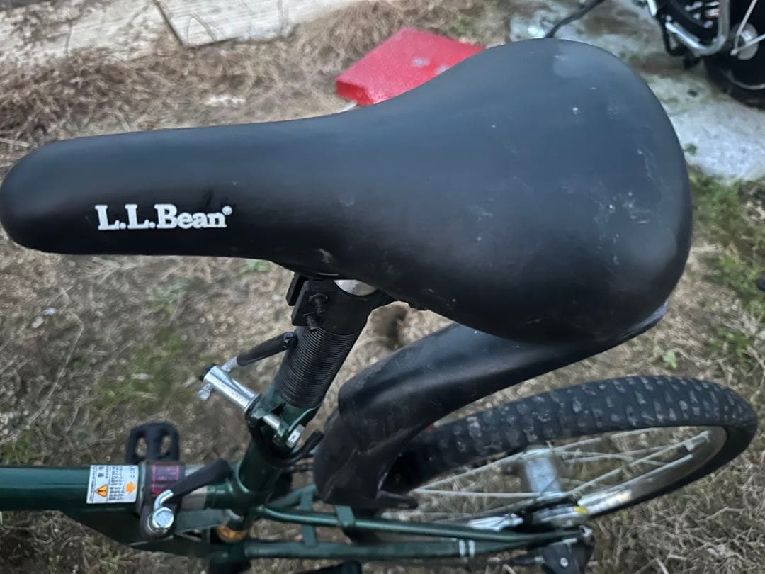 L.L.Bean 折りたたみ自転車 ダークグリーン！